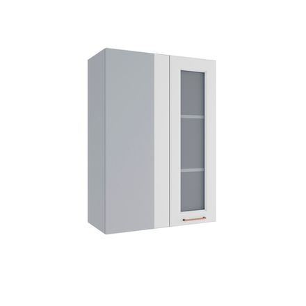 Кухня Модуль ВПУС 650 Квадро Белый кожа