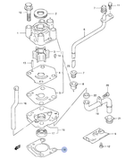 Прокладка помпы DT9.9/DT15/DF9.9/DF15