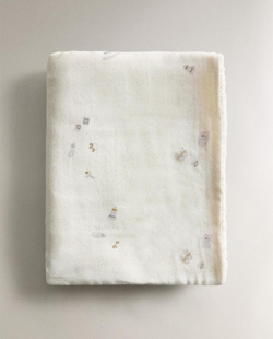 ZARA HOME ДЕТСКОЕ ПОЛОТЕНЦЕ, ЭКРЮ