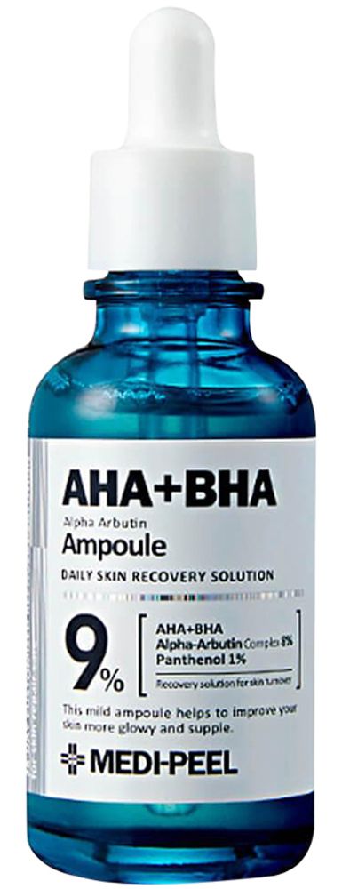 Пилинг-сыворотка для лица с кислотами MEDI-PEEL AHA BHA Alpha Arbutin Ampoule 30 мл