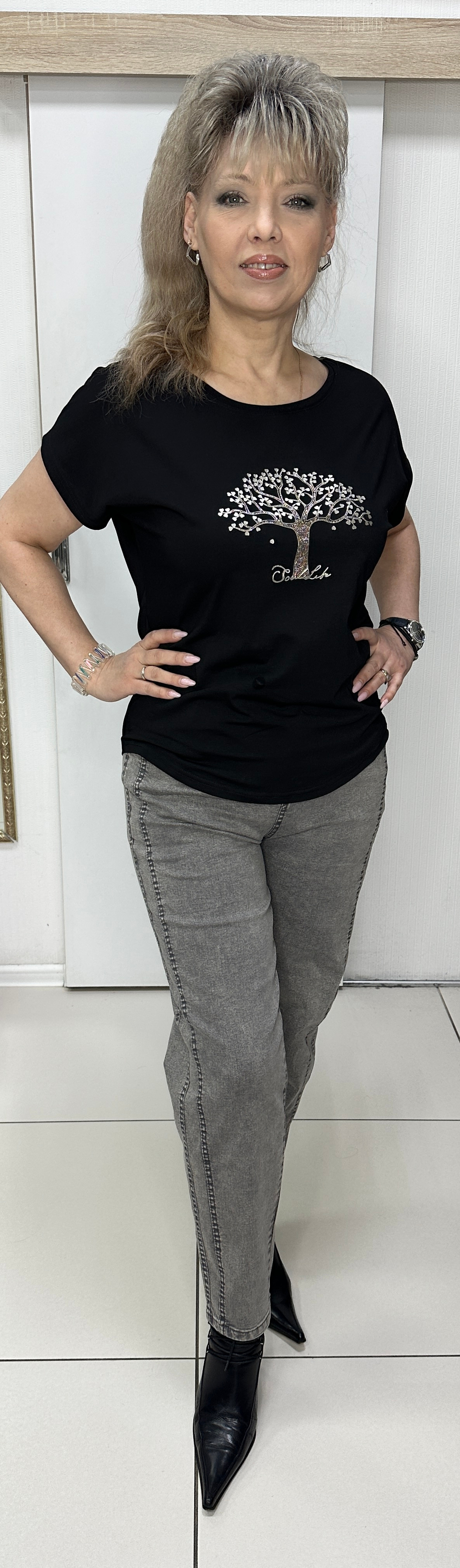 Весенне-летние брюки с двойной от строчкой лампас