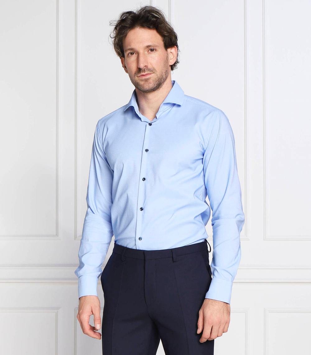 рубашка phankspread BOSS BLACK - голубой(50485264)