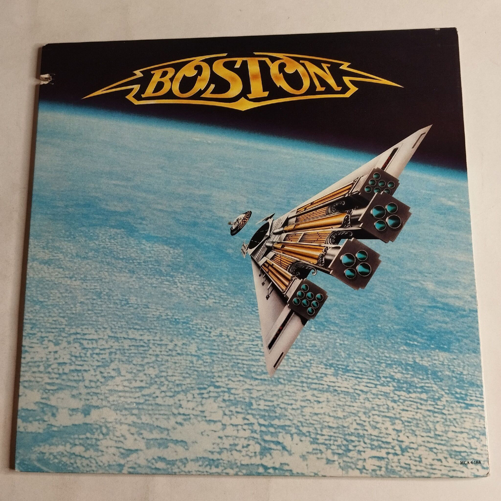 Винтажная виниловая пластинка LP Boston Third Stage (USA 1986)