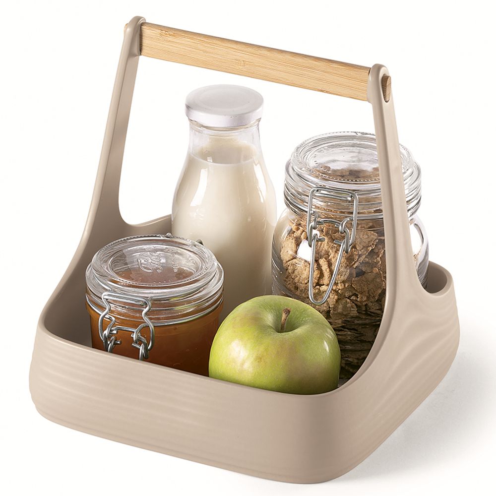 Органайзер настольный Tierra, молочно-белый