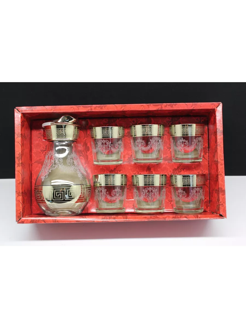 Набор для напитков золотой