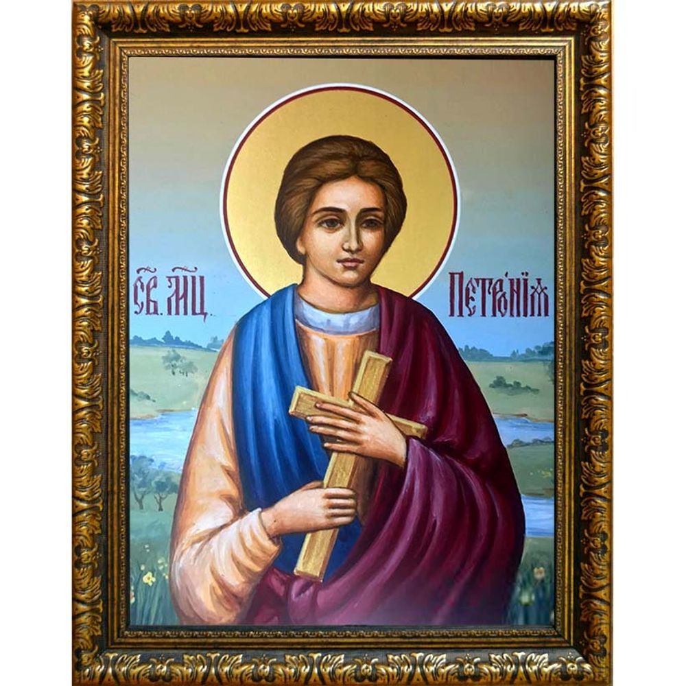 Петрония мученица. Икона на холсте.