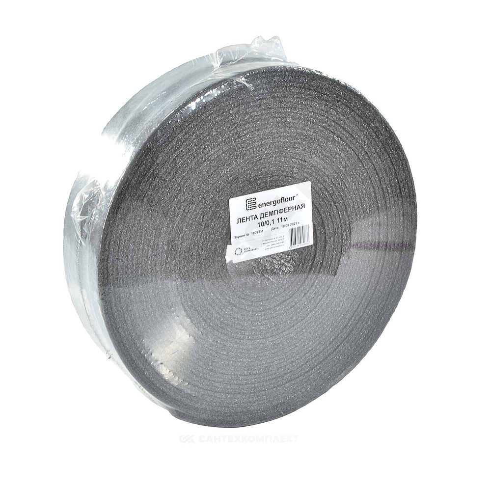 Лента демпферная Energofloor 10/0,15-11 Energoflex EFRL1015011DM
