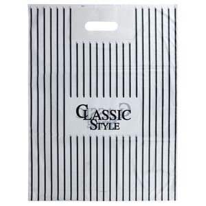 Пакет прорубная ручка Китай 47*37 см Classic Style усиленный 20 шт/уп 100 уп/меш