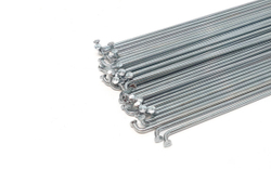 Спица 270 мм x 14G , с ниппелем, нержавеющая сталь, серебристая (144)