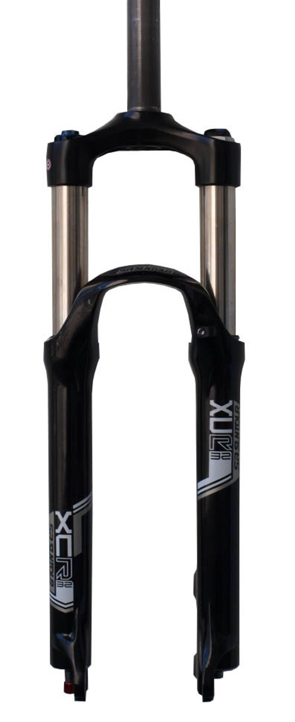 Вилка 29", шток 1-1/8", ход 100мм, чёрная, шток и ноги сталь, для ДТ PM, 2400г.SF14-XCR32-AIR RLR DS