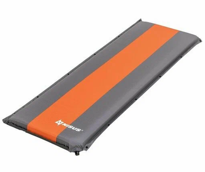 Коврик самонадувающийся NISUS 190x65x10 серый/оранжевый (N-010-GO)
