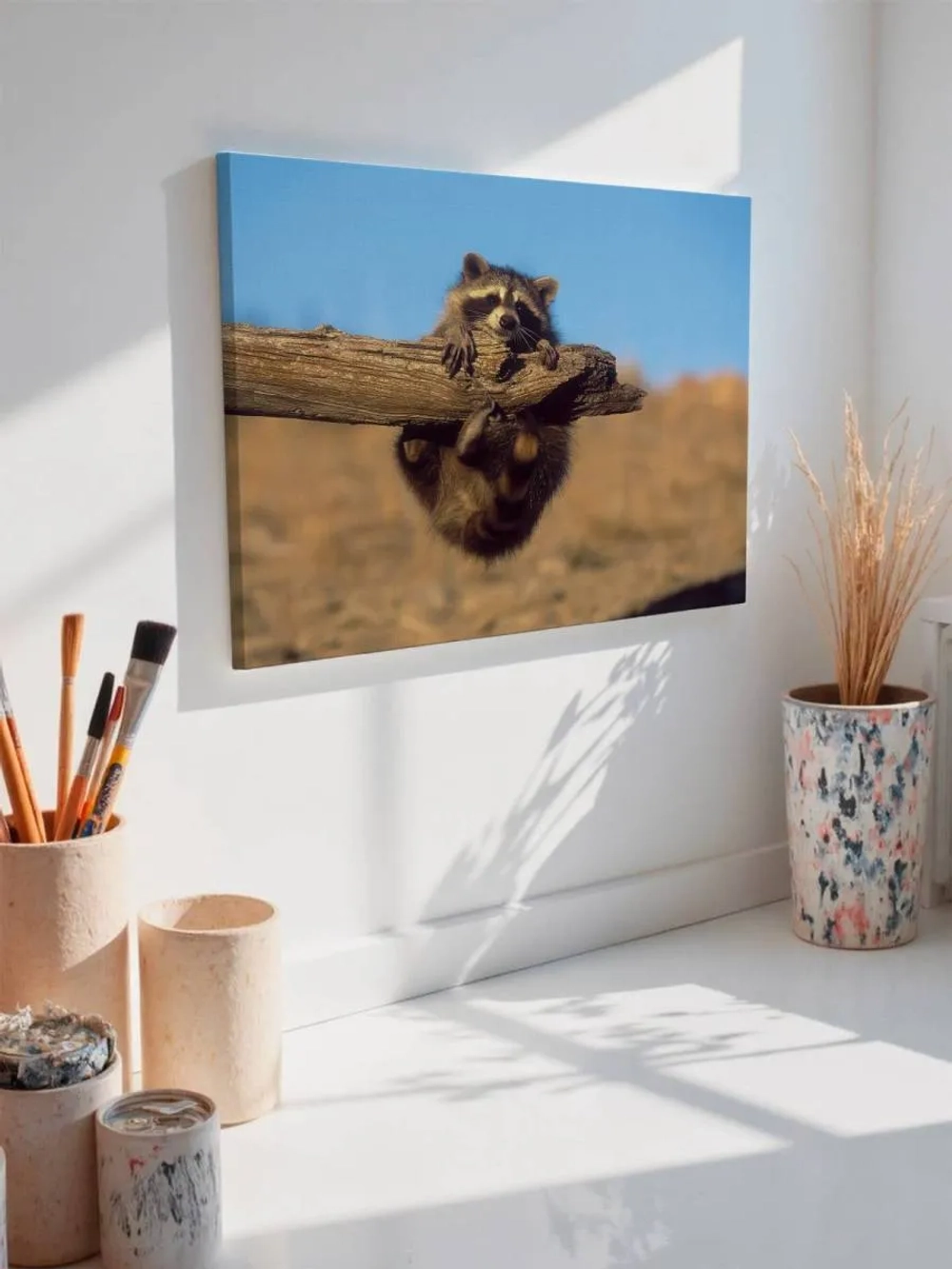 Картина на стену 40 X 50 Енот