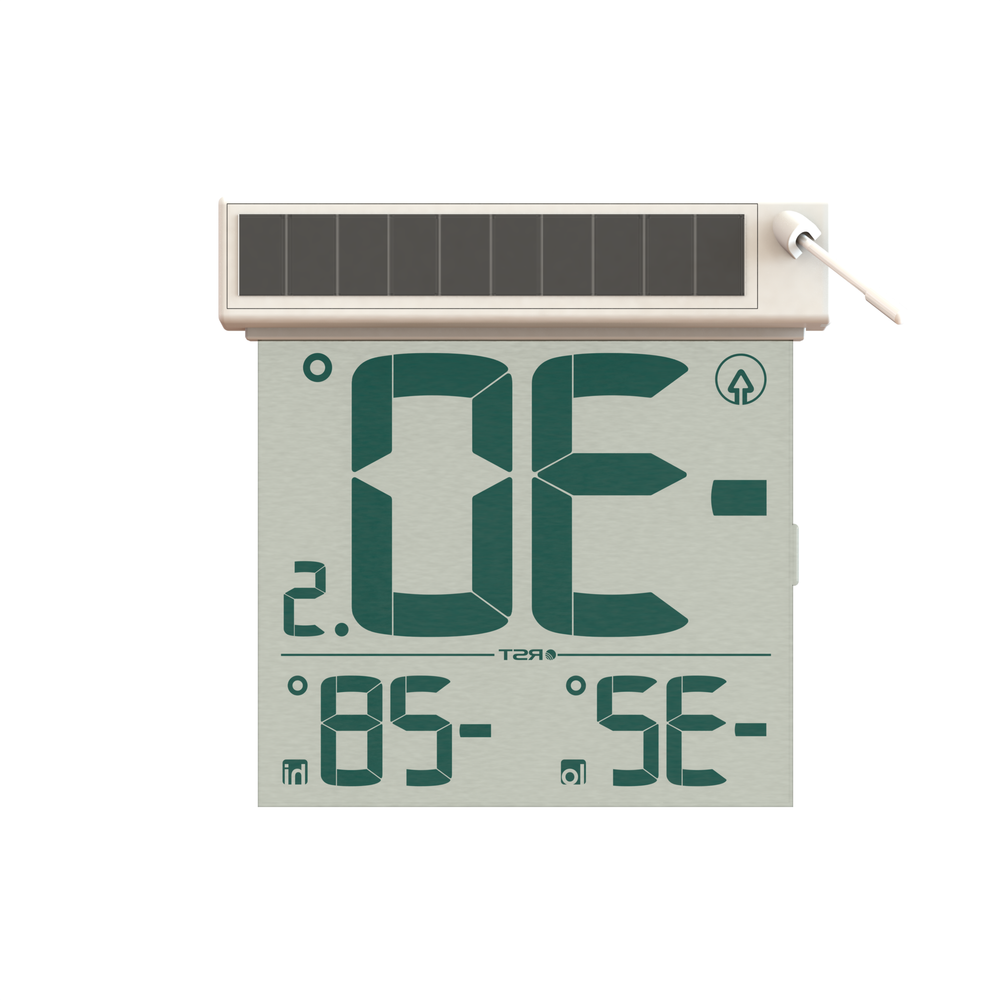 Цифровой оконный термометр RST на солнечной батарее (RST01389)