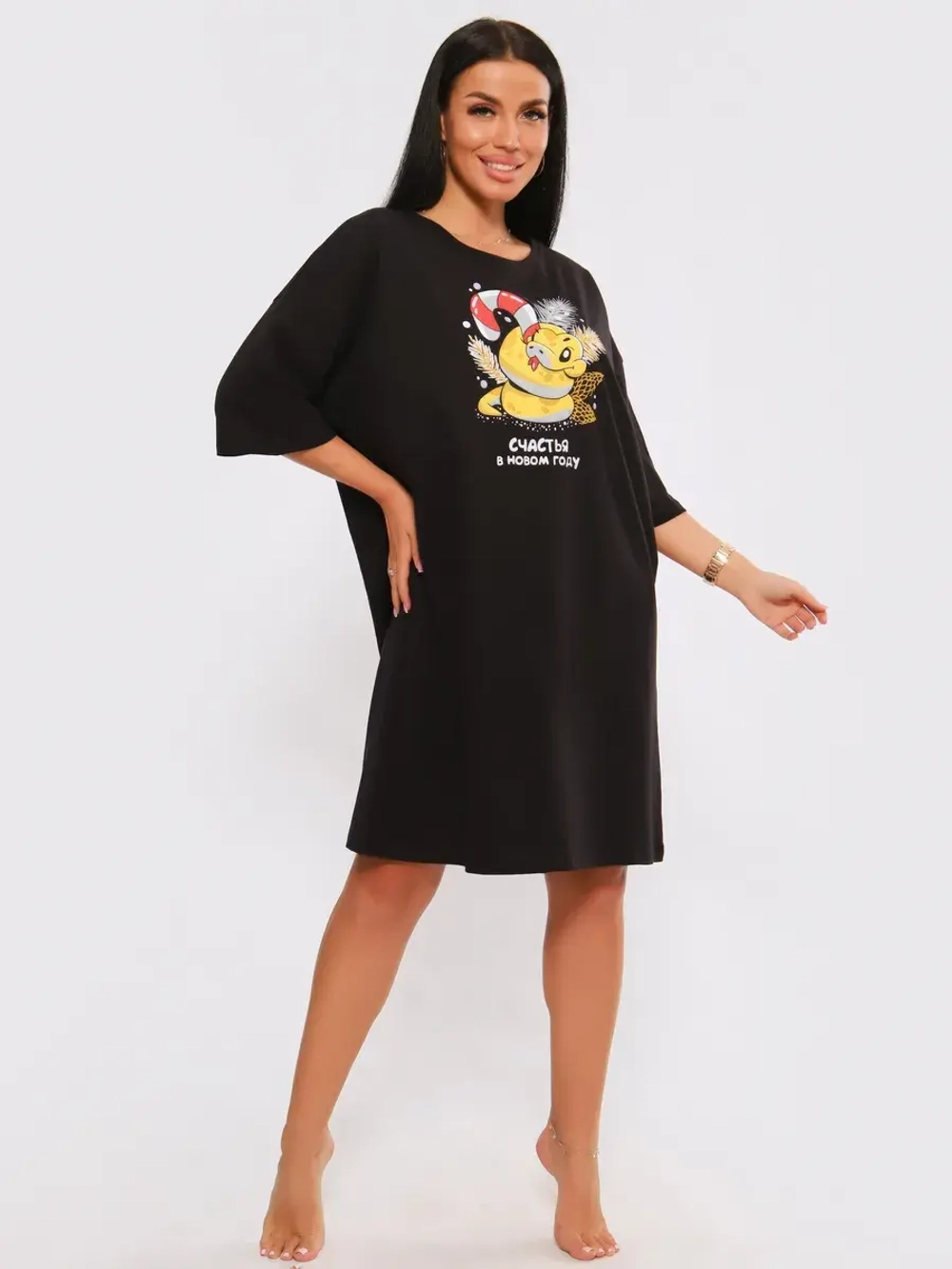 Туника свободная подарок на новый год