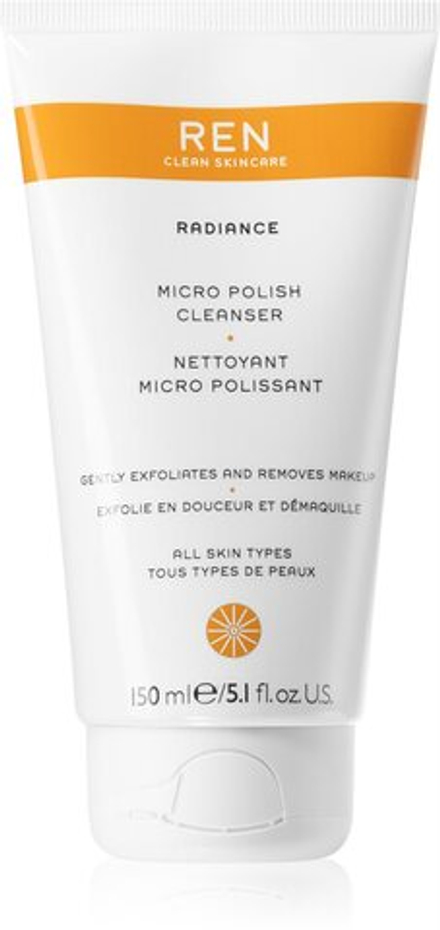 REN Radiance - отшелушивающая очищающая пенка для всех типов кожи /   150  ml  / GTIN 5060389248702