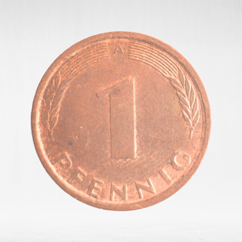 Germany, 1 Pfennig, 1993, (Berlin Mint - "A"), VF