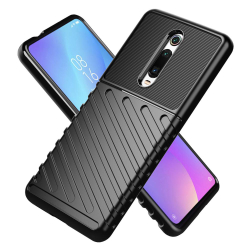 Чехол для Xiaomi Mi 9T (9T Pro, Redmi K20, K20 Pro,K20 Pro Premium) цвет Black (черный), серия Onyx от Caseport