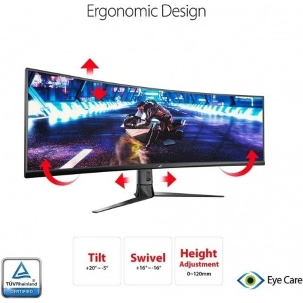 Монитор Asus 49" ROG Strix XG49VQ Black (90LM04H0-B01170)