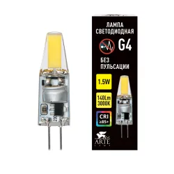 Светодиодная лампа Arte Lamp LUGO Капсульная 1.5W 140Lm 3000К G4