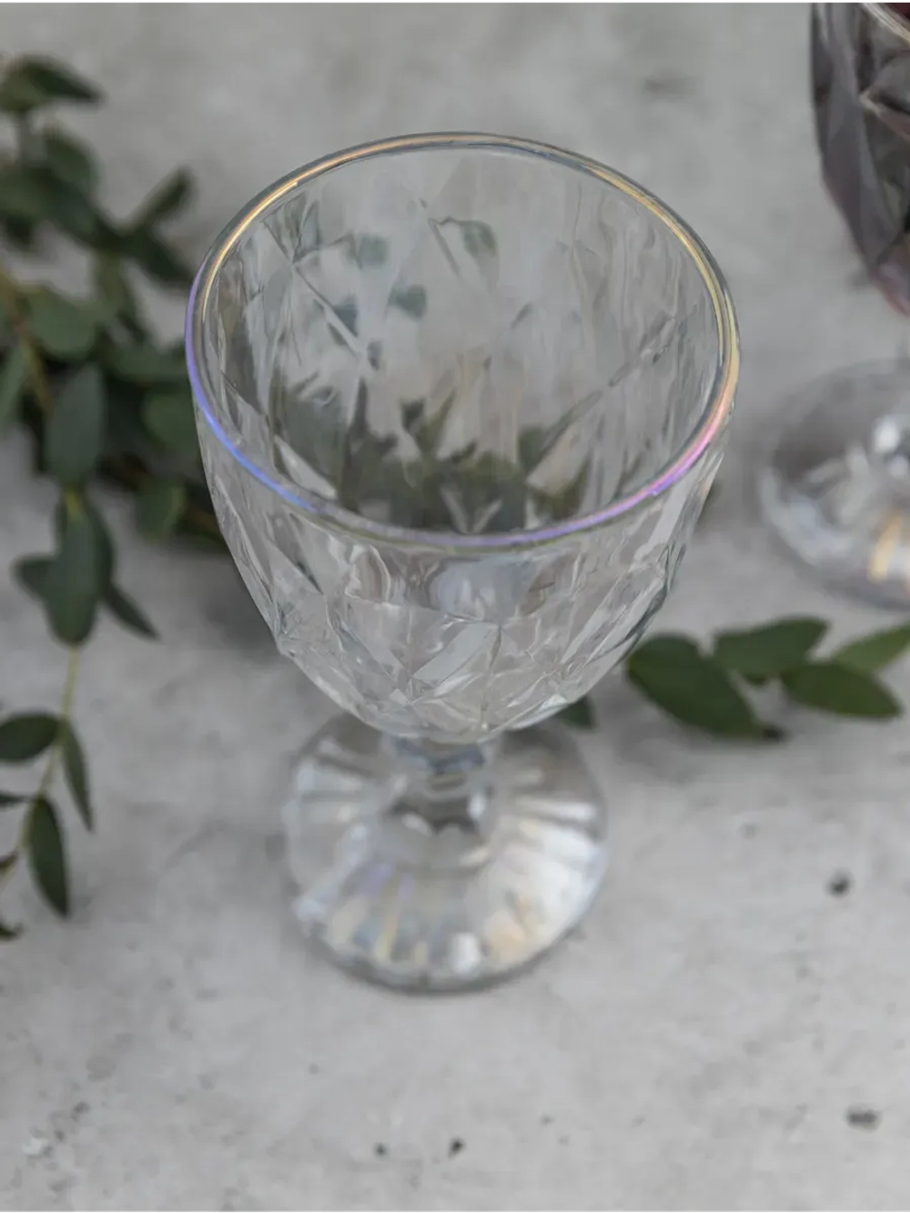 Набор фужеров для вина, 330 мл, 6 шт. перламутровый