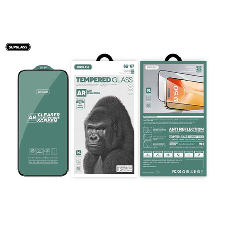 Защитное антибликовое стекло SUPGLASS AR Anti-Reflection Glass SG-07 IPh 17 Air (6.6)