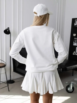 Лонгслив с сердечками