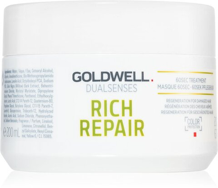 Goldwell Dualsenses Rich Repair - маска для сухих и поврежденных волос /   200  ml  / GTIN 4021609061397