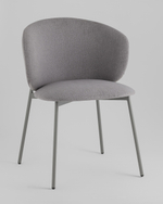 Стул Блейз велюр серый