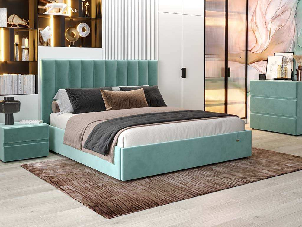 Кровать Ingrid 1800 модель 312 Ультра минт