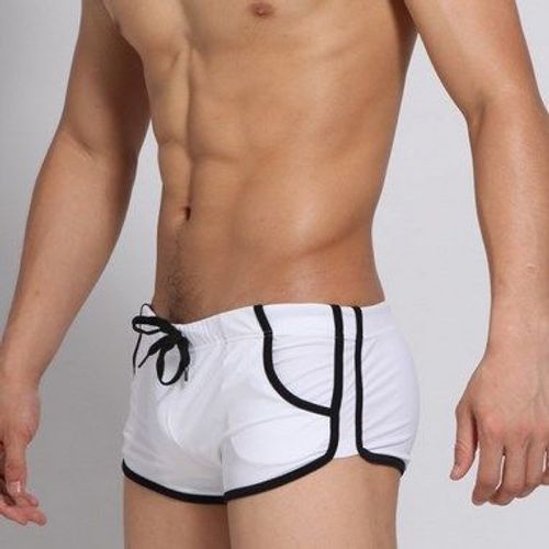 Мужские плавки белые SEOBEAN Swimsuit Trunk White
