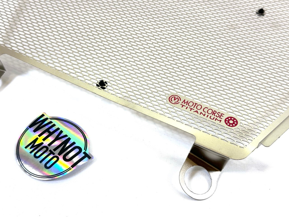 Motocorse Защитная сетка радиатора титановая Ducati Streetfighter V4 102195120