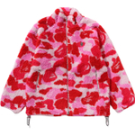 A Bathing Ape Bathing Ape Fw25 Velvet Feel Coat розовый