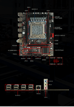 Материнская плата с процессором BaseTech X79A V2, Socket2011, Xeon E5-2680v2, mATX, Retail, Socket2011, 2xDDR3 (BT-X79A-V2-2680V2)