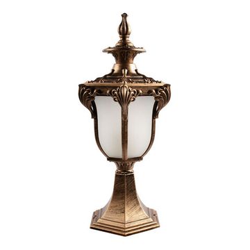 Уличный фонарь 1*Е27 100017/430 бронза Alessano Loft It