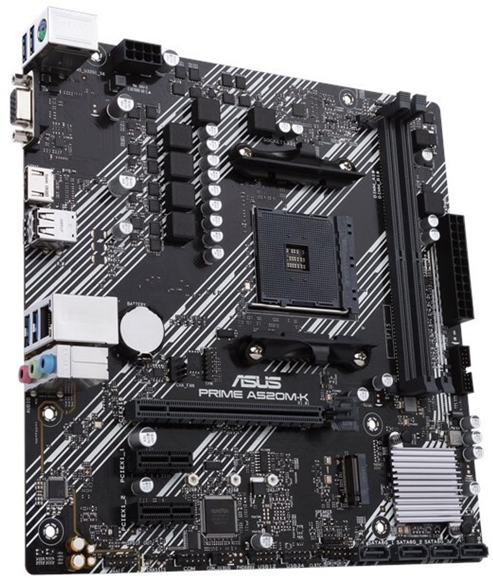 Материнская плата mATX ASUS PRIME A520M-K