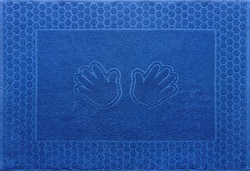 Полотенце махровое Ручки синий 50x70 см