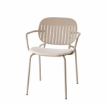 Кресло металлическое Scab Design Si-Si Barcode, тортора