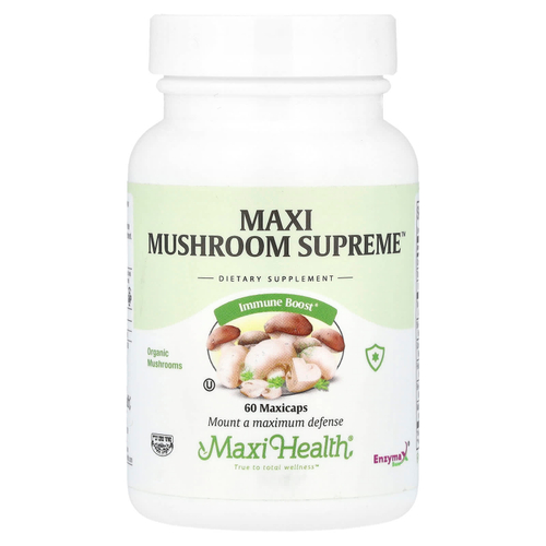 Maxi Health, Maxi Mushroom Supreme ™, 60 капсул
