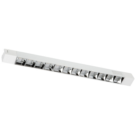 ULB-Q282 30W-4000K WHITE Светильник-прожектор светодиодный трековый. Линейный. 2500 Лм. Белый свет 4000К. Корпус белый. ТМ Volpe