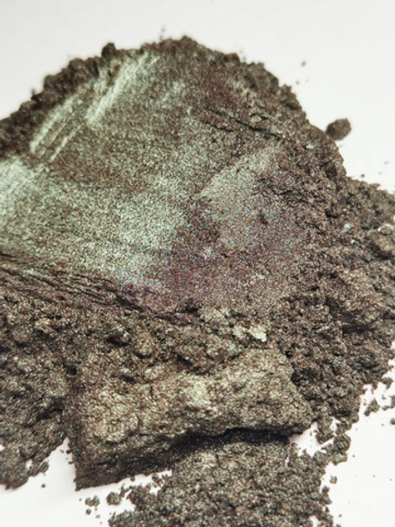 Премиум 8559 Медная бронза с зелёным - перламутровый сухой краситель