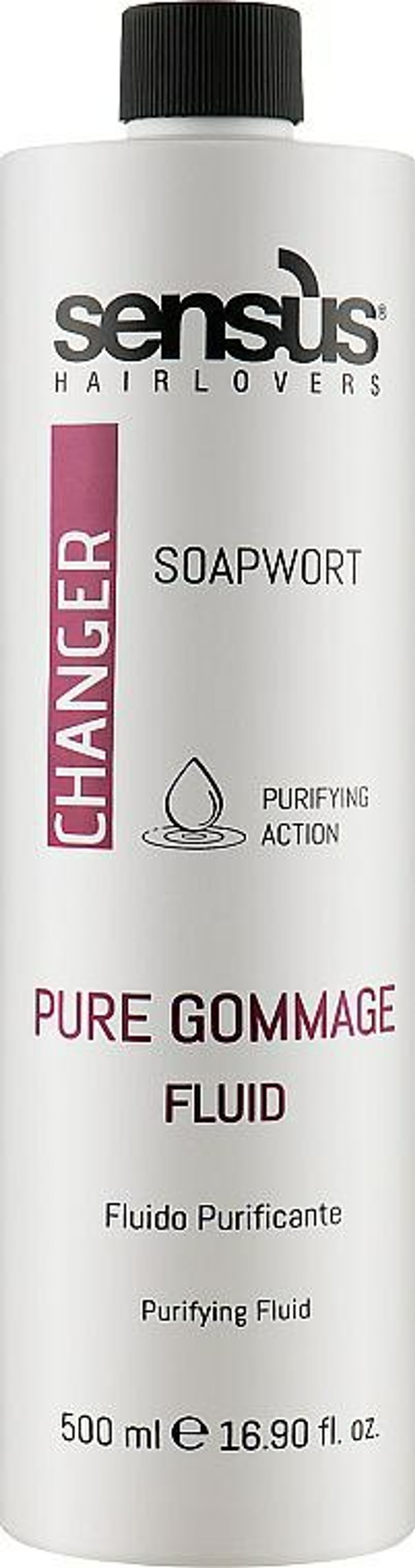 Шампунь Pure Gommage Fluid 500мл глубокой очистки SENS.US