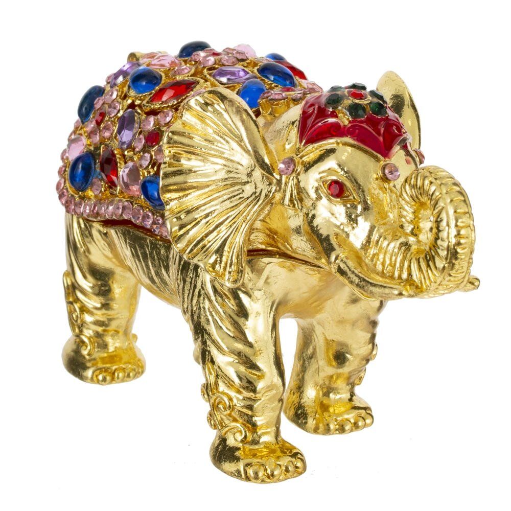 GAEM Шкатулка "Слон", L9 W3,5 H4 см