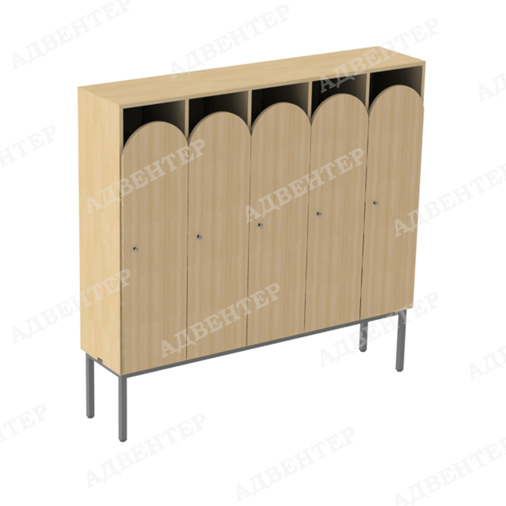Шкаф детский для одежды 5 СЕКЦИЙ
