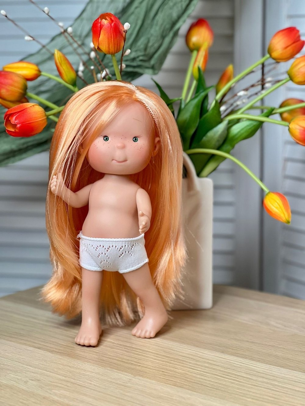 Кукла Nines виниловая 30см PIPPA без одежды (2899W6)