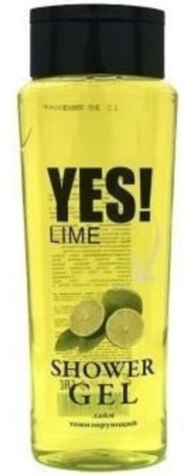 YES! Лайм гель д/душа 400 мл.