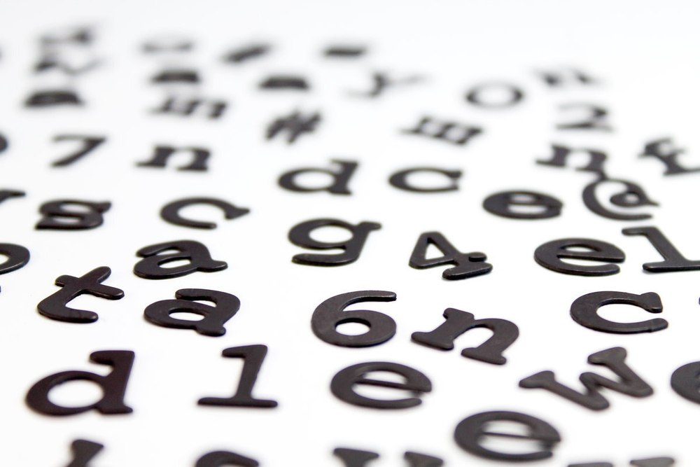 Набор магнитов на холодильник alphabet