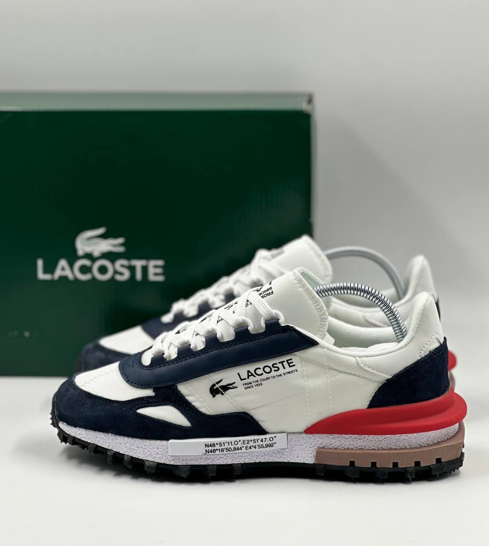 Кроссовки Lacoste #N313 (бел.)