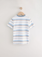 Футболка для мальчика Next E45-239, 3 шт., Синий, Кремовый