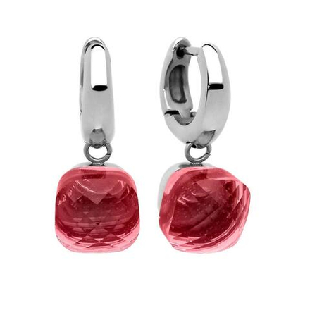 Серьги Qudo Firenze padparadscha 300096 R/S