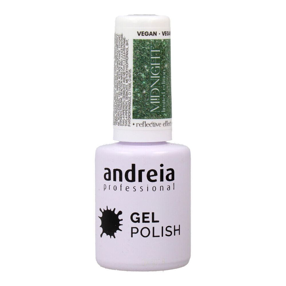 полуперманентный лак для ногтей Andreia Polish Reflective Colors Md4 Зеленый 10,5 ml